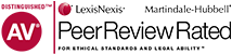 AV | LexisNexis Martindale - Hubbell | Peer Review Rated